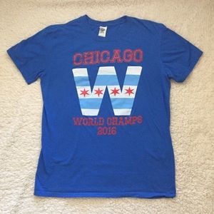 Chicago Cubs World Champs 2016 Tee World Series W